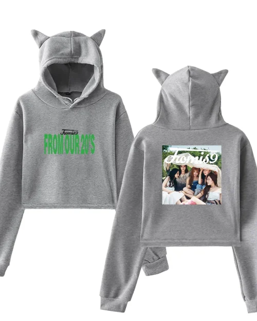 Fromis_9 From Our 20’s Cropped Hoodie
