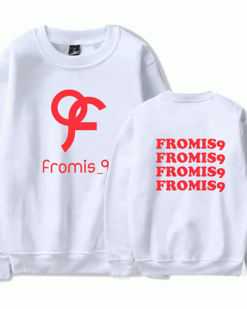 Fromis_9 Red Monogram Sweatshirt