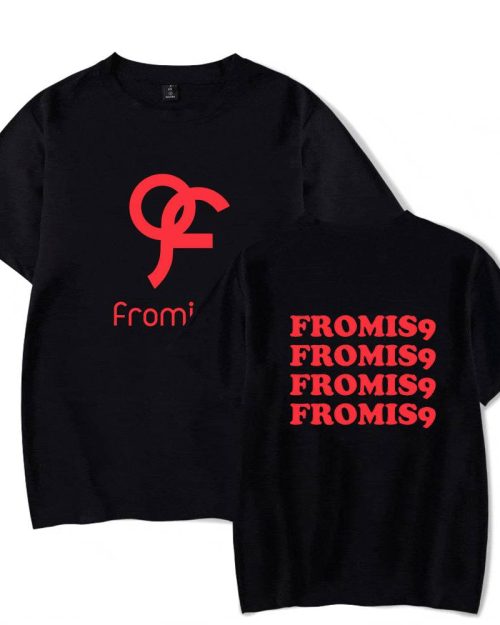 Fromis_9 Red Monogram T-Shirt